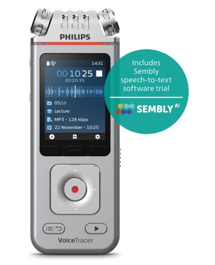 Philips VoiceTracer DVT4115 diktafon